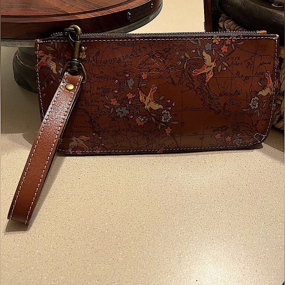 Patricia Nash wristlet.